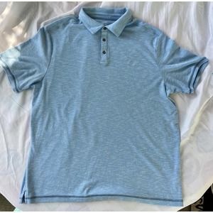 Nat‎ Nast Polo Shirt Mens XL Short Sleeve Pullover Turquoise.